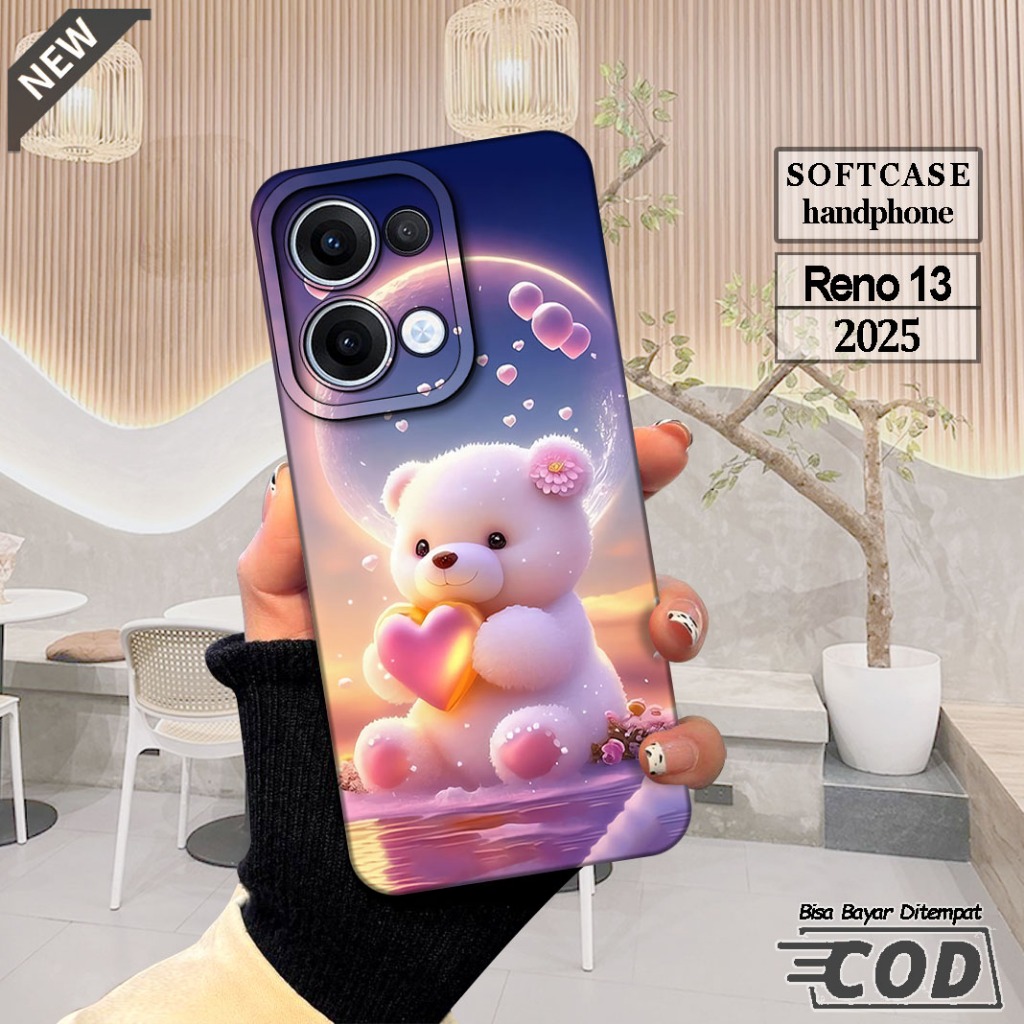 เคส Oppo RENO 13 5G 2025 - เคส Oppo RENO 13F 4G/5G 2025 - เคสซิลิโคนสีดําสุดเท่ ยืดหยุ่น ใส