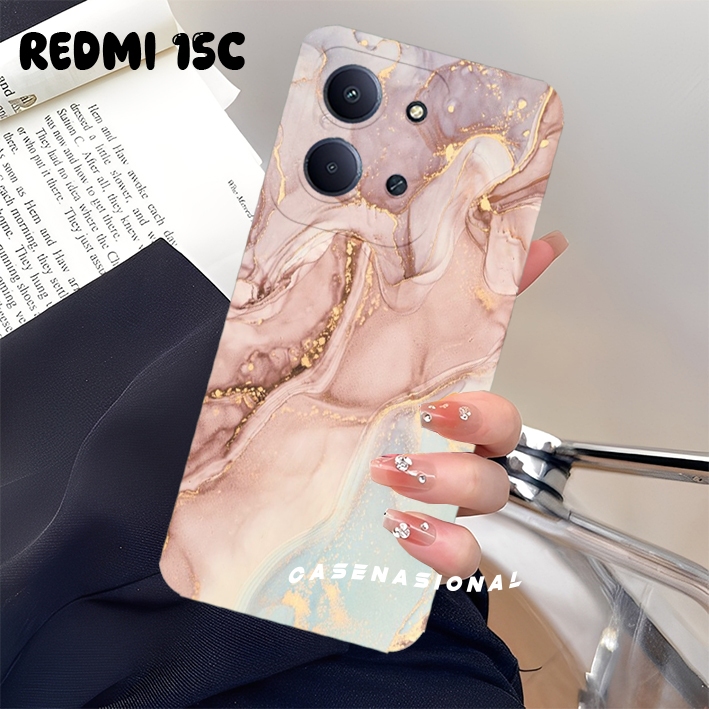 Kessing Xiaomi Redmi 15C 4G 2025 - Redmi Poco C85 4G 2025 เคสโมติฟหินอ่อนล่าสุด เคสร่วมสมัย เคสเท่ เ