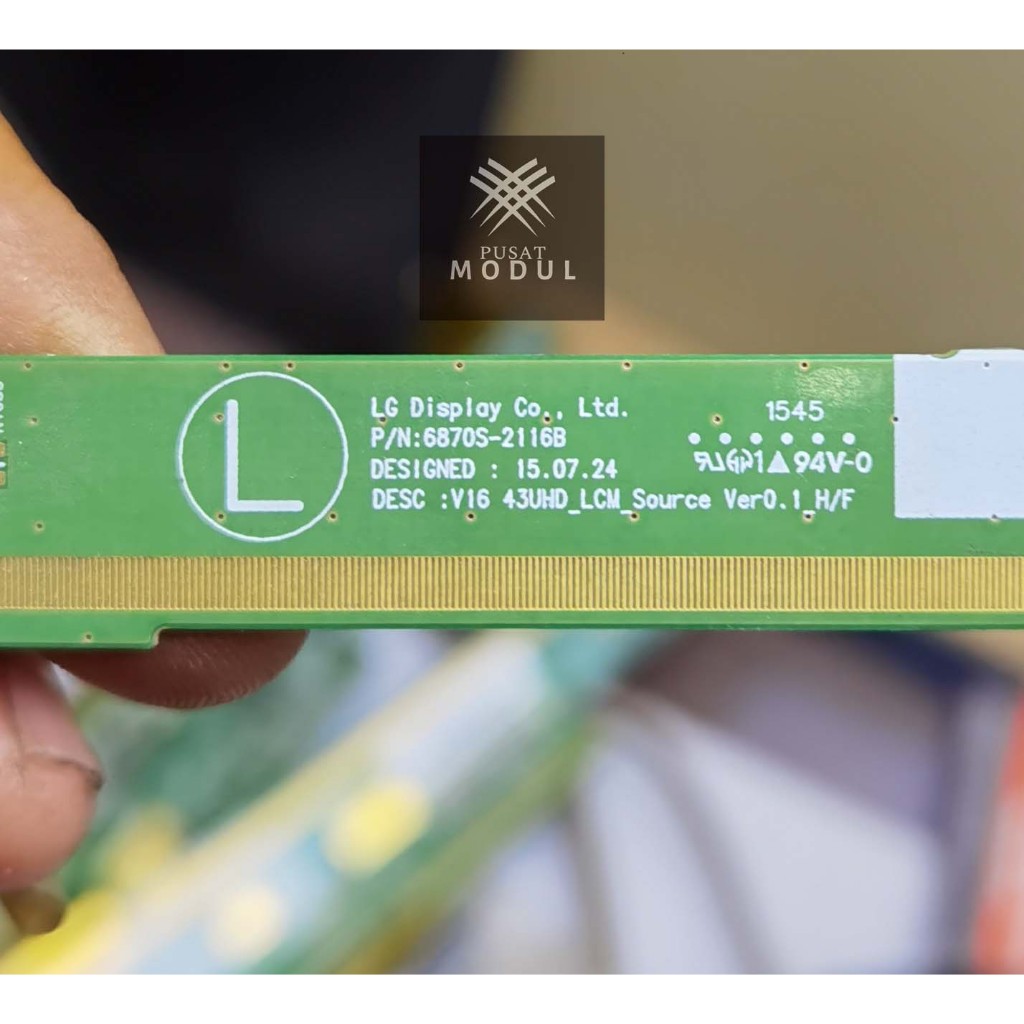 TCON LG 43UH650T / LG 6870S-2117B / LG 6870S-2116BCOF / LG 43UH650T