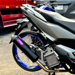 DSL Muffler - Knalpot Standar Racing Luster Mode Original, Suara Brisik Gahar, PNP semua Motor Matic, Aerox Nmax Vario Beat Mio DLL