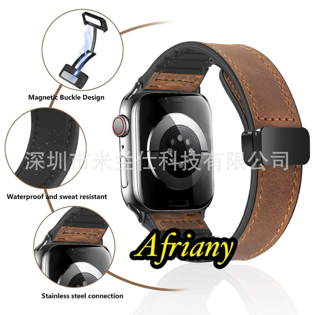สายซิลิโคน Magnetic Leather Smartwatch AOLON CURVE/AOLON CURVE 2/AOLON CURVE 3/AOLON CURVE 3 Ultra
