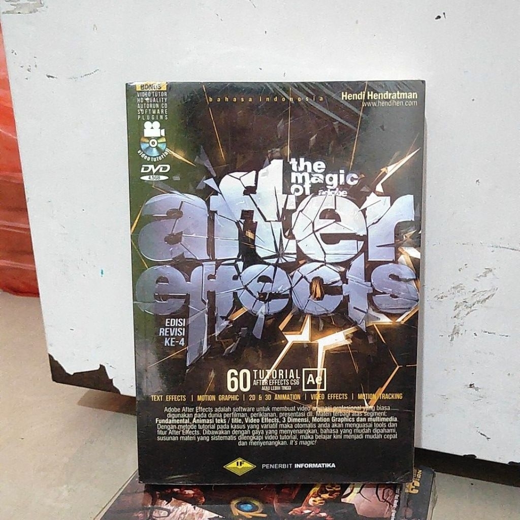 หนังสือต้นฉบับ The Magic Of Adobe After Effects