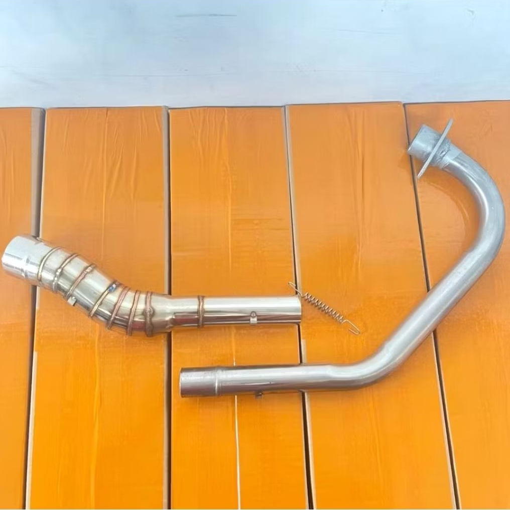 ท่อสแตนเลส 51 มม.ข้อศอกใหญ่ Tmx 125/155 Tmx 150 Supremo Rusi tc 125/50 Tmx 125/155 Tmx 150 DL 150 Ra