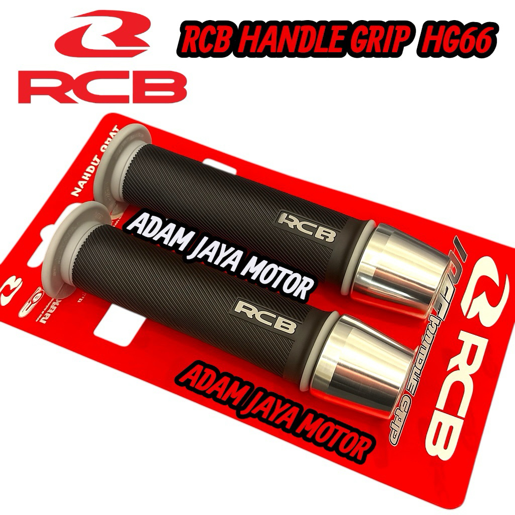 RCB HG66 ORIGINAL HANDGRIP + CHROME STANDBAR SHOE PCX UNIVERSAL