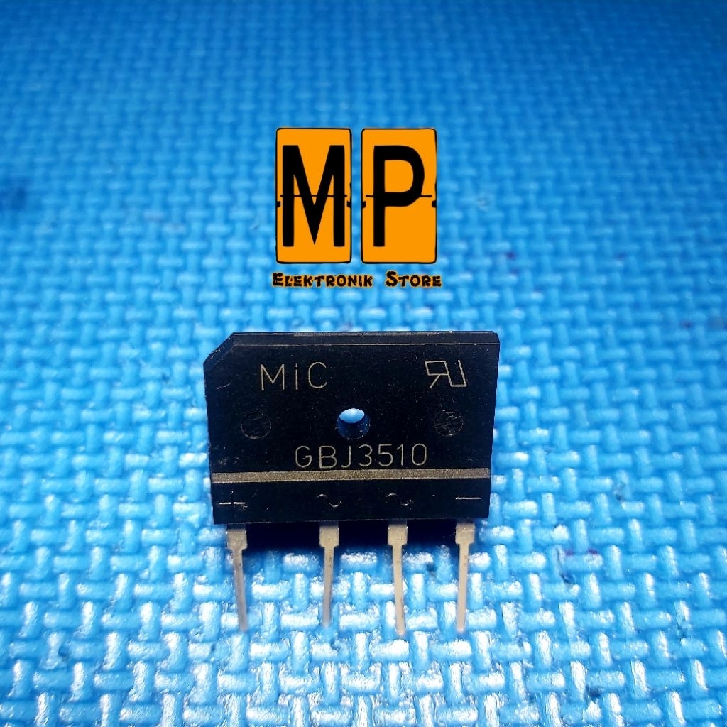 ไดโอดไดโอดสะพาน Kiprok หวี 35A 1000V Original MIC GBJ3510 GBJ 3510