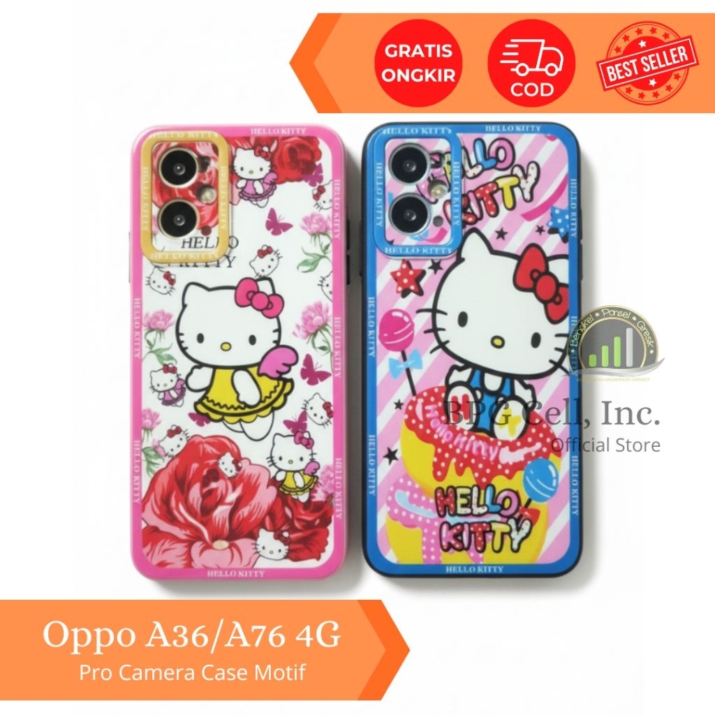 เคสกล้อง Pro Motif Oppo A36 A76 4G