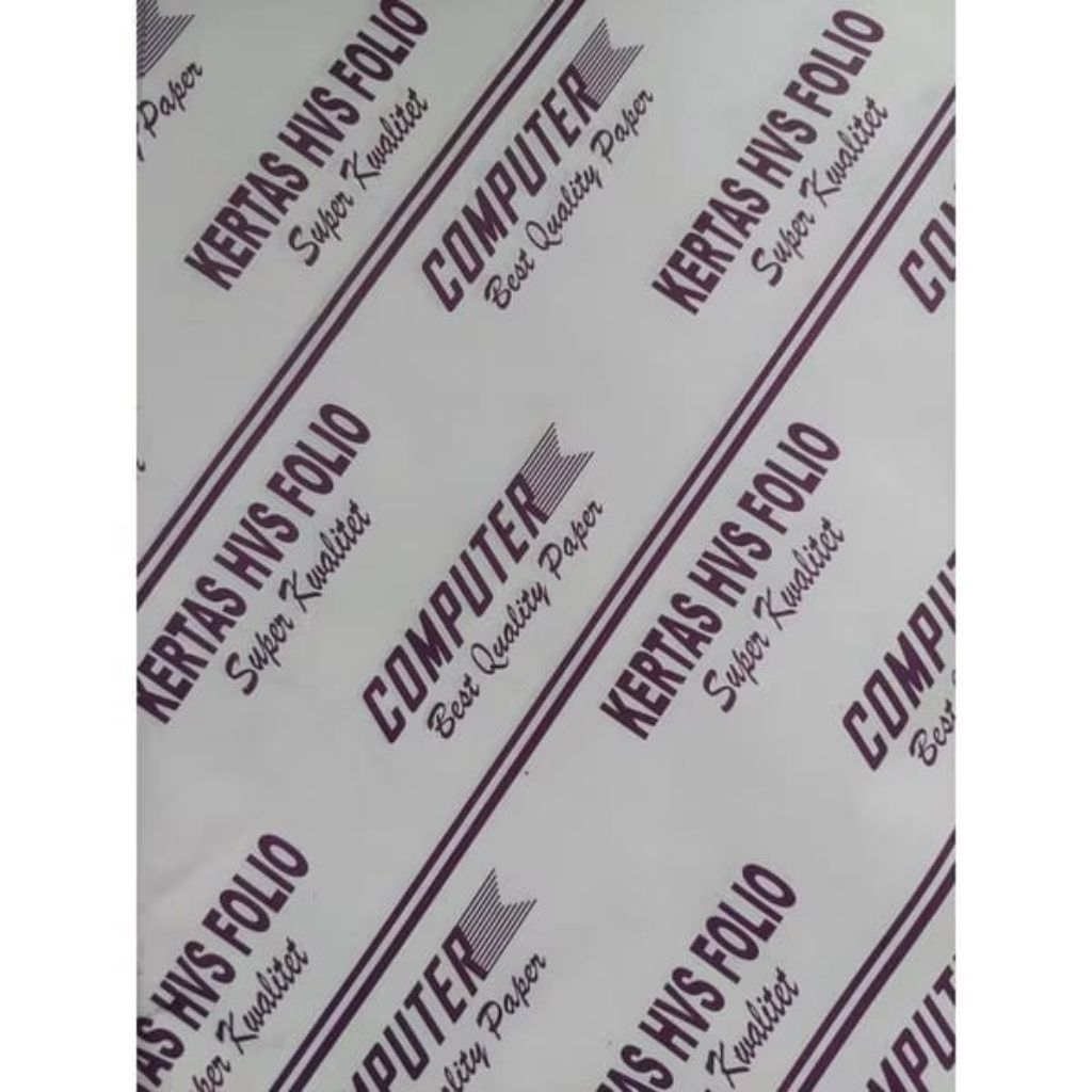 [350 LBR] HVS F4 PAPER 60 GRAM / HVS FOLIO PAPER 60 คอมพิวเตอร์ GSM