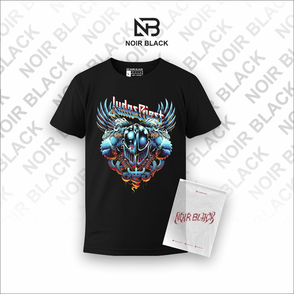 เสื้อยืดวง Judas Priest Premium / เสื้อยืดพรีเมี่ยม Judas Heavy Metal