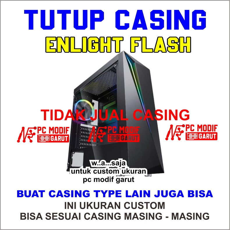 เคสแผงด้านข้าง แฟลช enlight เฉพาะฝาครอบ