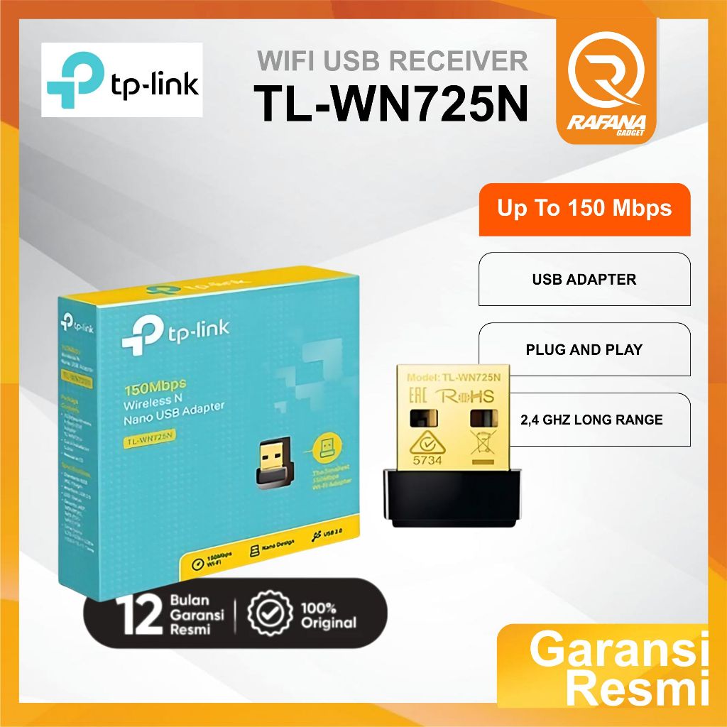 TP-Link TL-WN725N USB WIFI RECEIVER