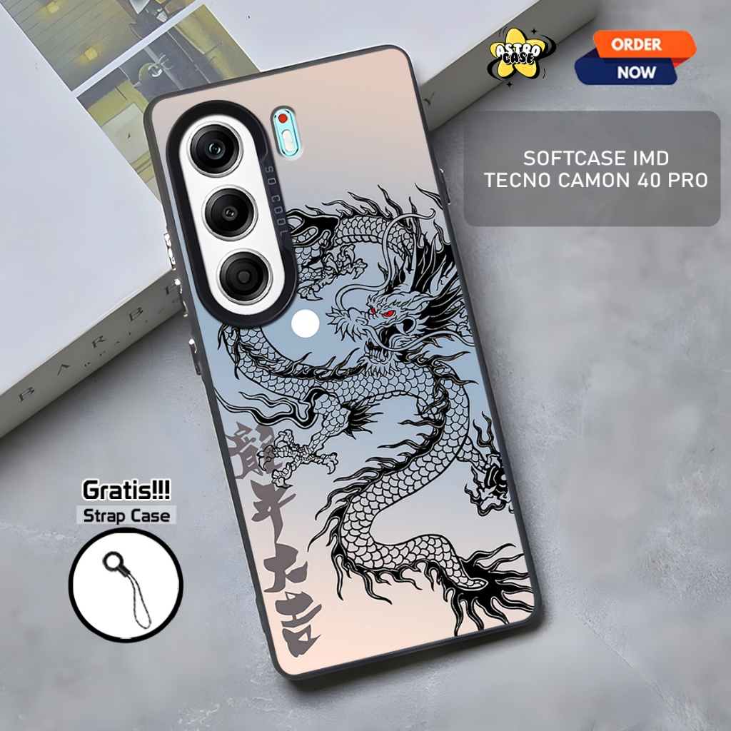 Tecno Camon 40 Pro 5G IMD Hologram So Cool Tecno Camon 40 New - Softcase Luxury Hybrid So cool Camon