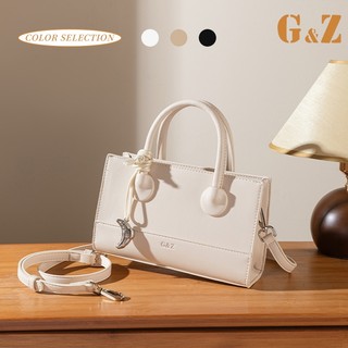 G&Z Tas Selempang Wanita Celeste Charm SlingBag ShoulderBag Elegant Desain Persegi Panjang Kulit PU