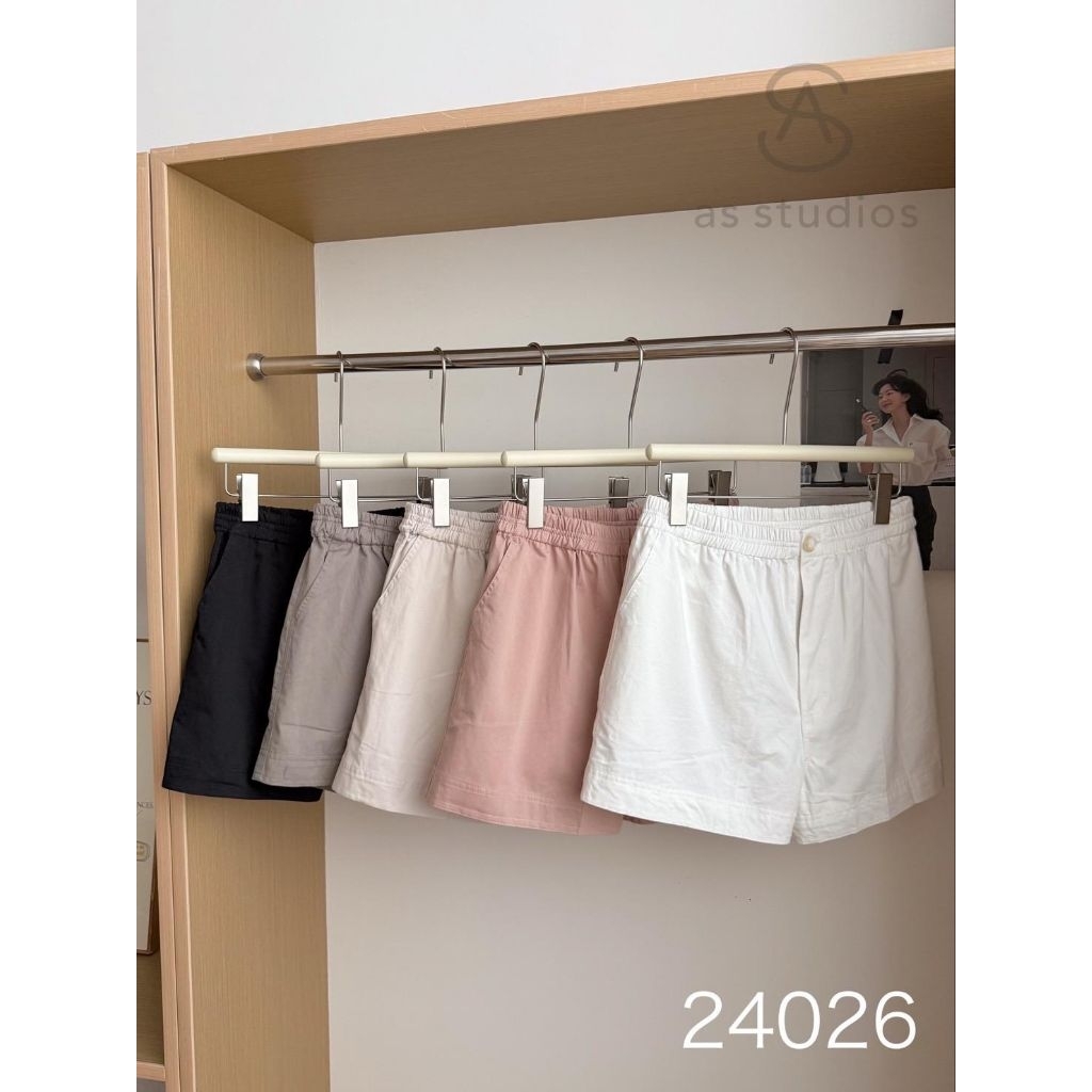 [LC] AS STUDIO/ONE-K 24026 IMPORTED CASUAL PANTS BKK