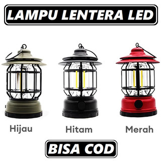 Lampu Lentera LED Camping Lamp 3 COB Lampu Tenda Camping Emergency