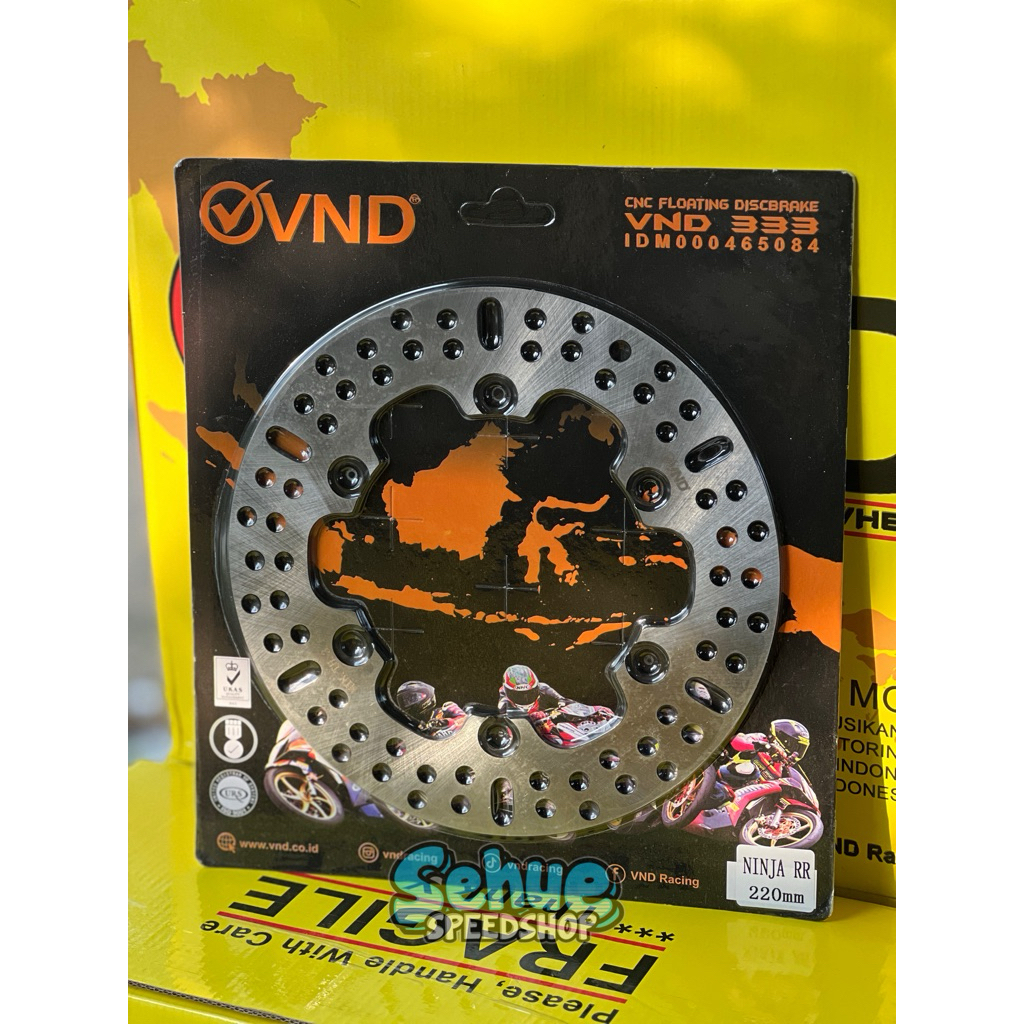 Vnd racing ninja rr 220mm แผ่นหลัง