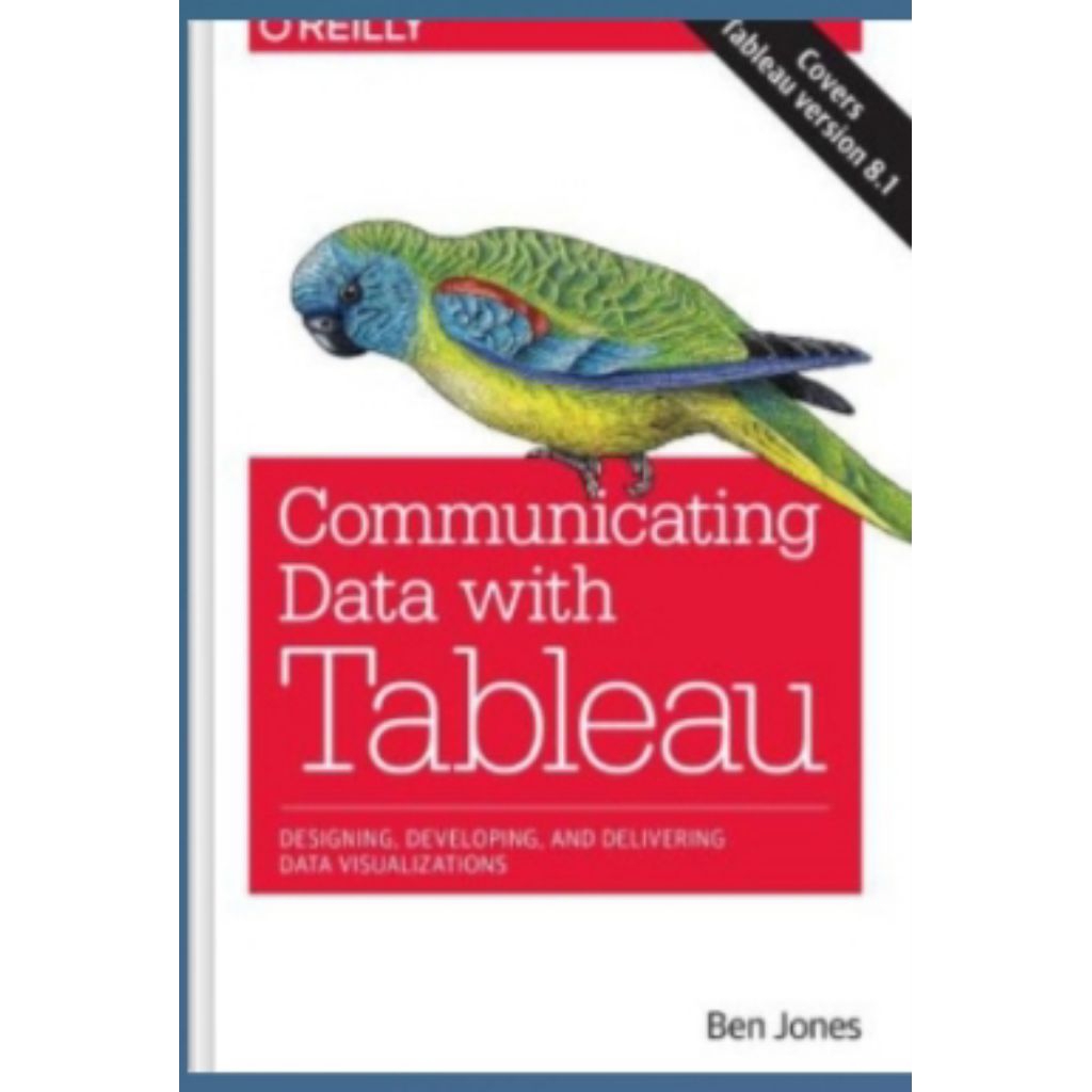 หนังสือข้อมูลสื่อสารพร้อม Tableau