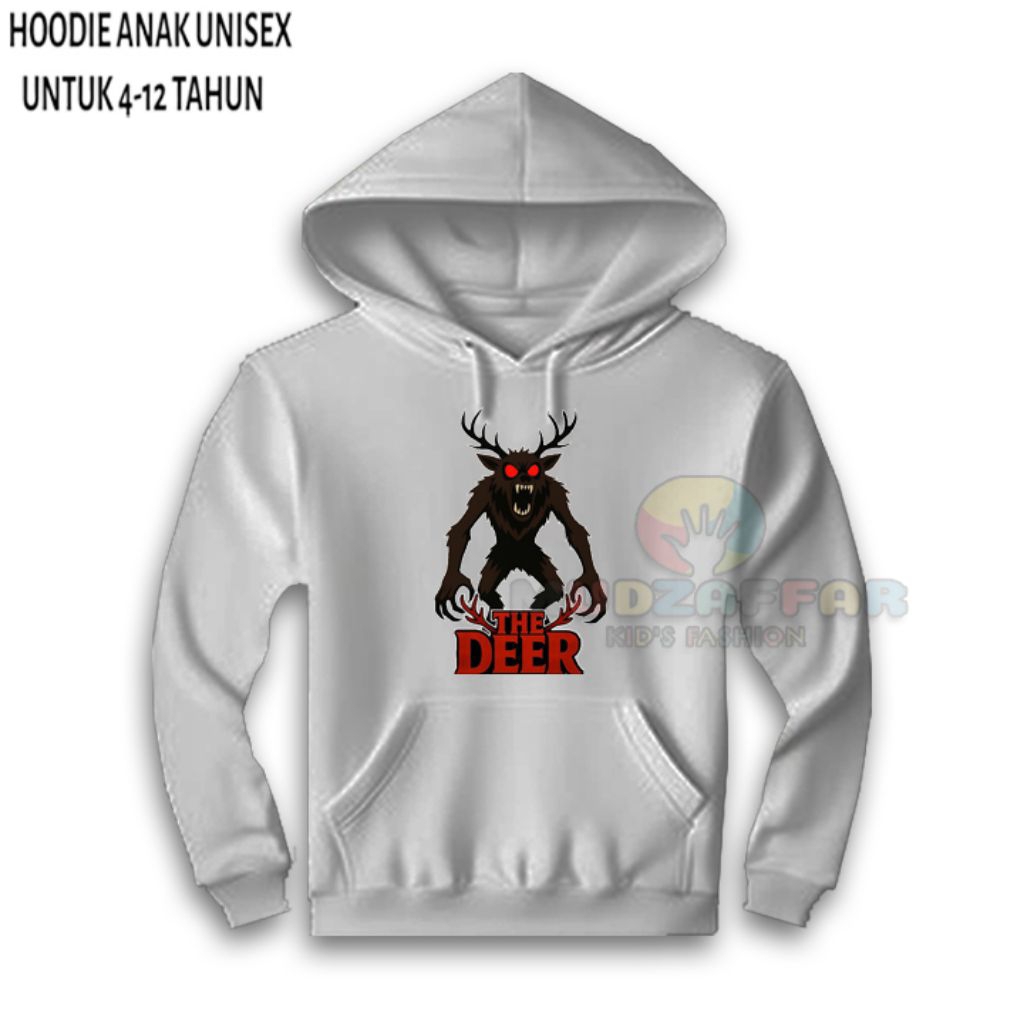 THE DEER 99 NIGHT IN FOREST CHILDRENS JACKET 99 NIGHT IN FOREST THE DEER CHILDRENS HOODIE