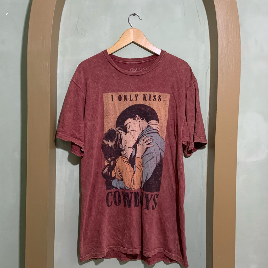 เสื้อยืด VINTAGE ART COWBOYS