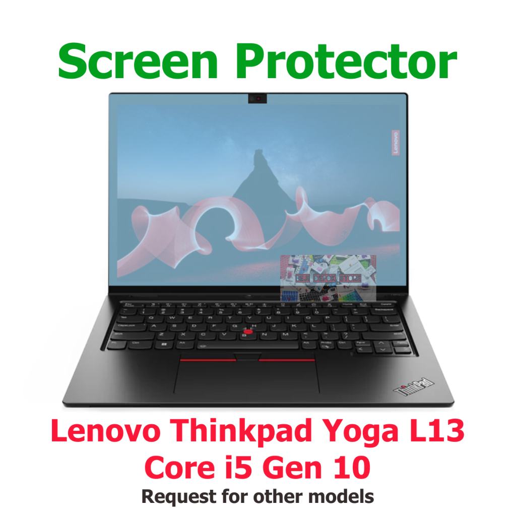 ป้องกันหน้าจอคลุมทั้งหมดสําหรับ Lenovo Thinkpad Yoga L13 Core i5 Gen 10