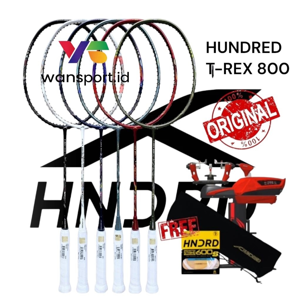 HUNDRED T-REX 800 ตัวยึดแบดมินตันดั้งเดิม