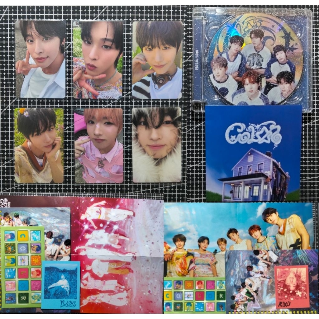 PC PATTERN RAKU YUSHI JAHEE SAKIYA MIRACLE BULU BABY BLUE ALBUM PHOTOBOOK JEWEL GROUP SURF COLOR NCT