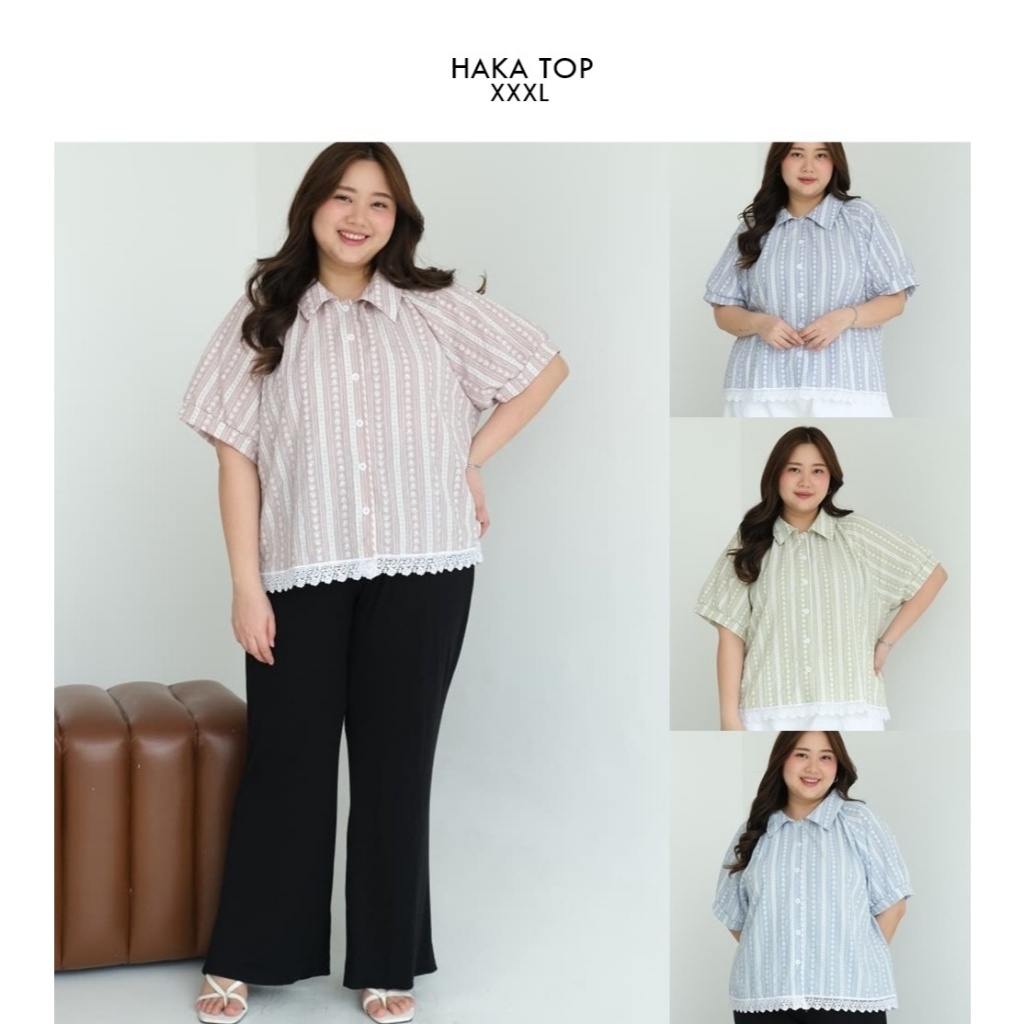 HAKA TOP - เสื้อ JUMBO BLOUSE ขนาดใหญ่