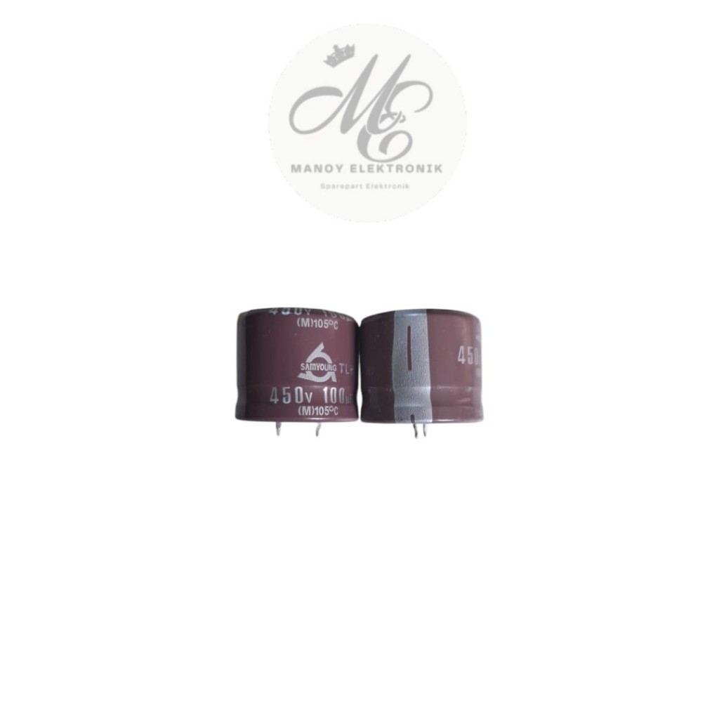 ELKO 450V 100UF SAMYOUNG 105°C 1 ชิ้น
