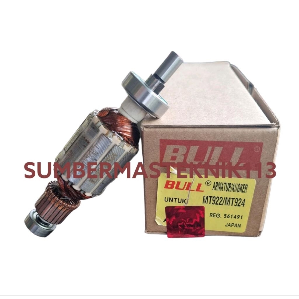 MESIN ARMATURE MAKITA M9204 ARMATURE ROTOR DYNAMO ORBITAL SANDER MACHINE MAKITA M 9204 BULL