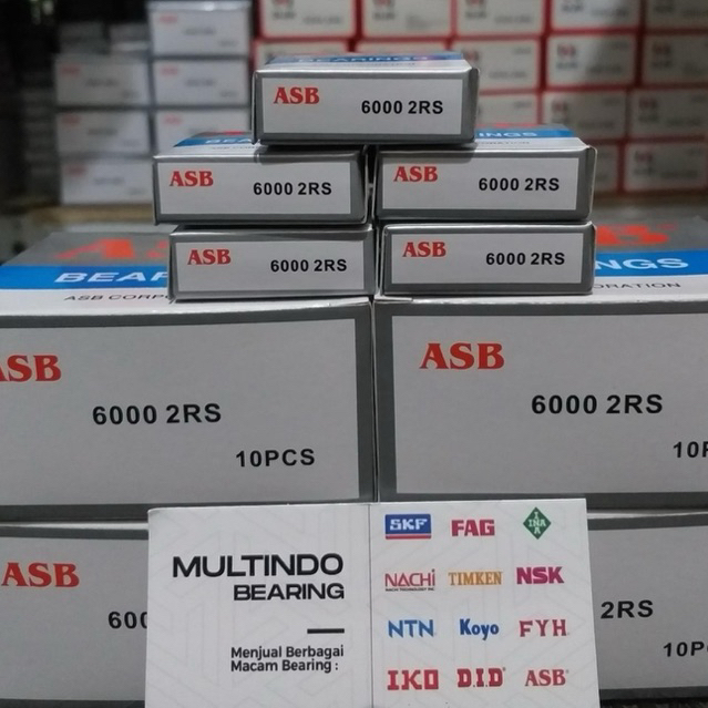แบร์ริ่ง 6000 2RS ASB ORIGINAL 100%