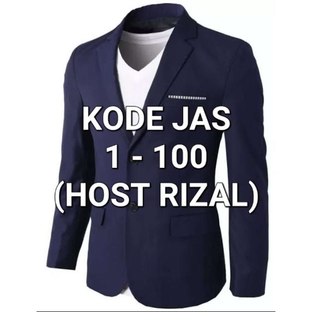 JACKET CODE 1 - 100 (AFRIZAL HOST)