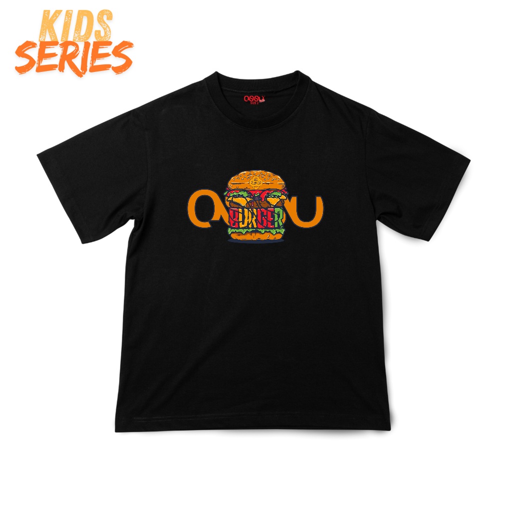 OSSU KIDS TSHIRT BURGER 1 - 8 YO | เสื้อยืด CHILDRENS 1-8 ปี
