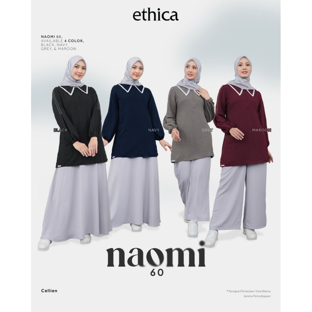 Ethica Naomi 60 Tunic / Tunic โดย Ethica Official