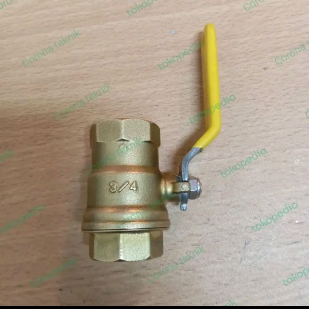 บอลวาล์ว ktz 3/4" SZA ทองเหลือง 600 WOG