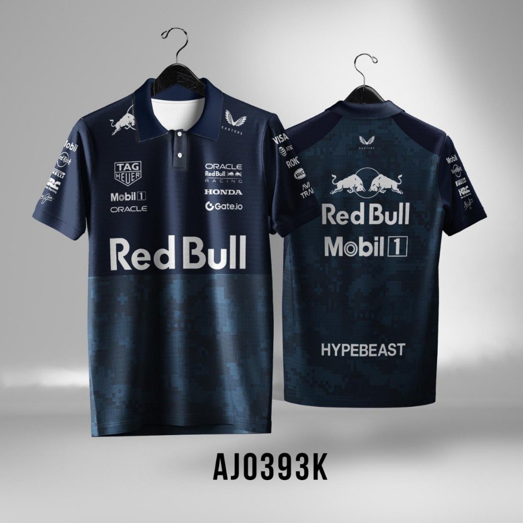 F1 REDBULL 2025 ทีม JERSEY FULL PRINTING