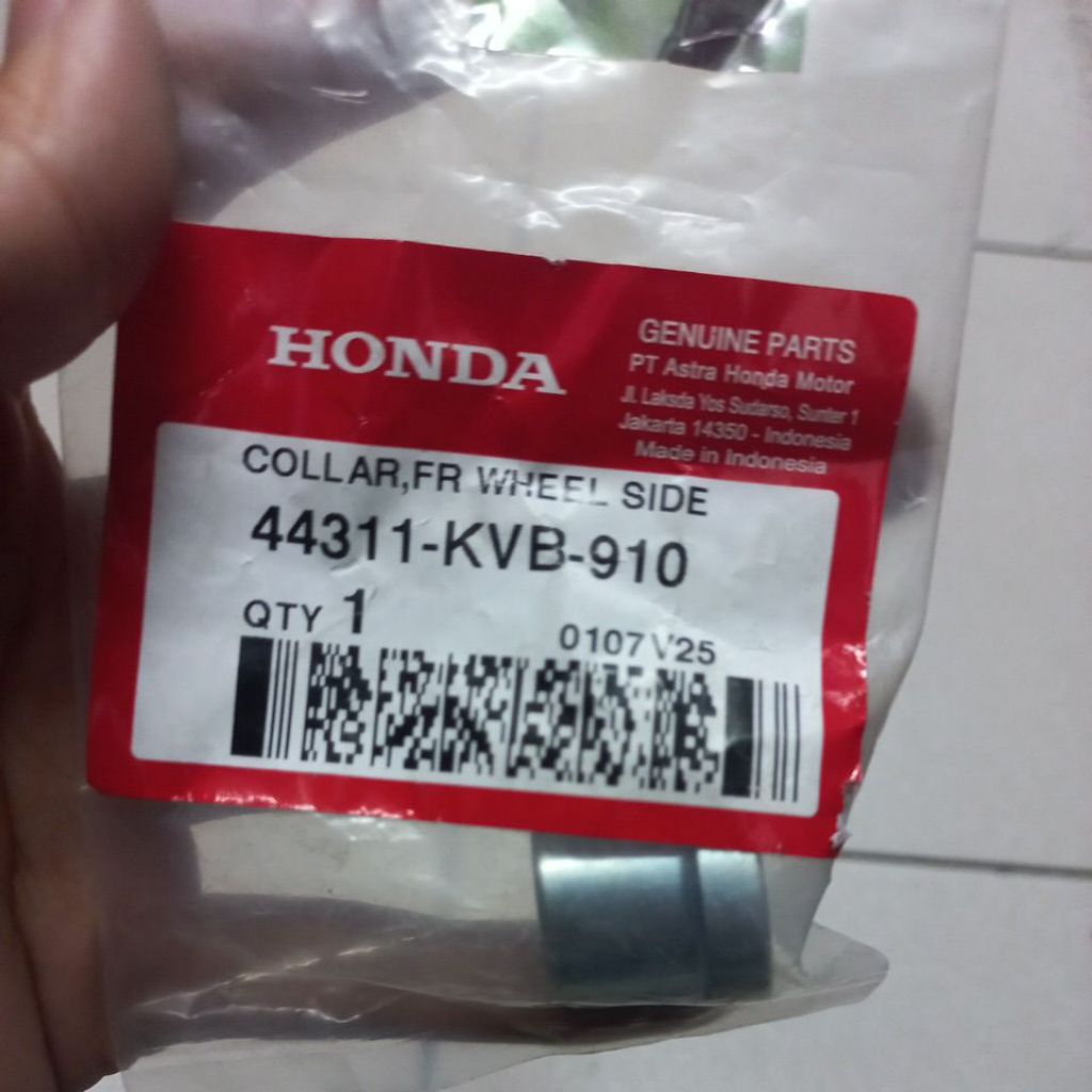 44311KVB910 – แปรงล้อหน้า, COLLAR FR WHEEL SIDE ALL HONDA MATIC MOTORCYCLES ORIGINAL AM