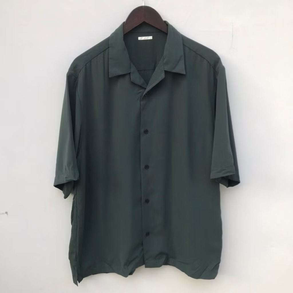 KEMEJA เสื้อคอปกเปิด Uniqlo Gu ดั้งเดิม