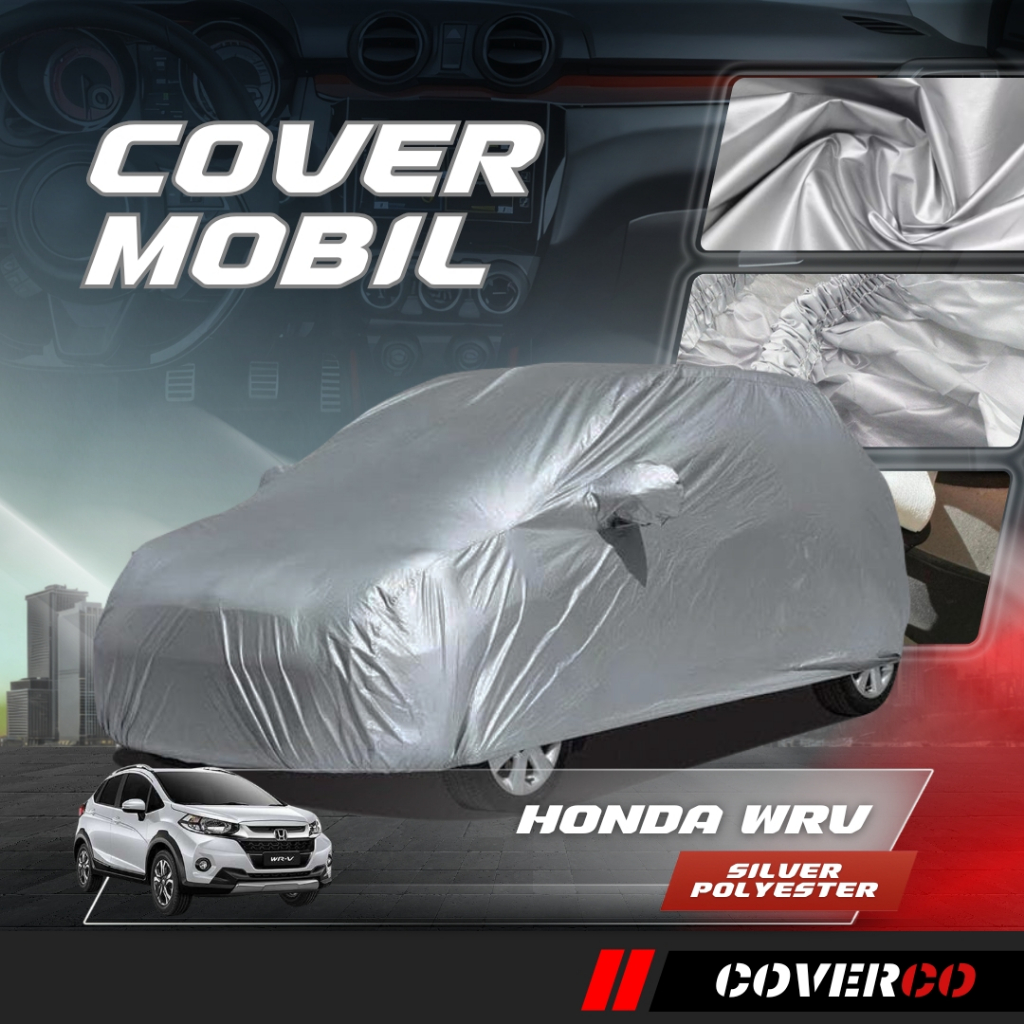 WR-V รถฝาครอบ wrv รถ wrv/honda wrv/wrv rs/mobilio/hrv/hrv เก่า Silver โพลีเอสเตอร์