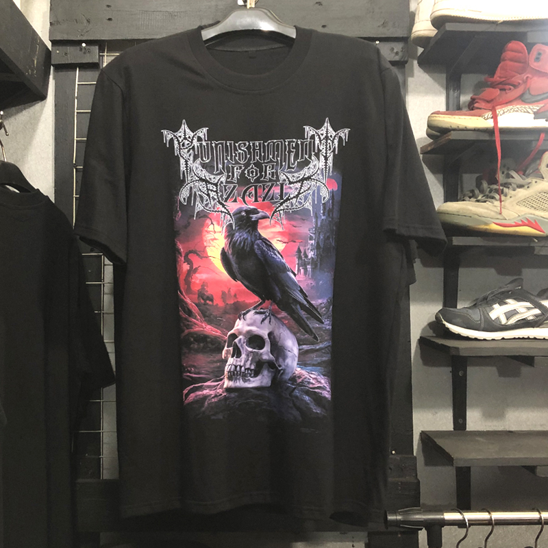 KATUN PUNISHMENT สําหรับเสื้อยืด AZAZEL ผลิตจากผ้าฝ้ายหวี 30 วินาที || ไซส์ SML XL XXL 3XL 4XL || DI