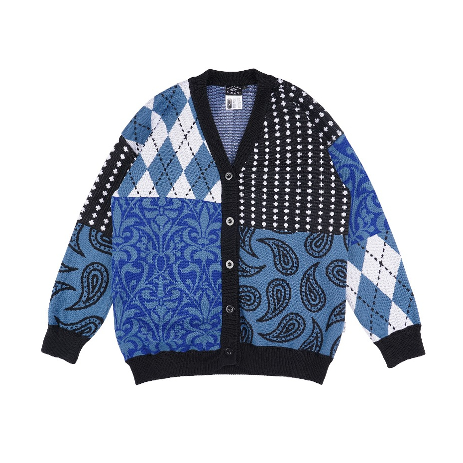 GDCK คาร์ดิแกนถัก JAPATCH Blue / Pasley Blue Knit คาร์ดิแกน