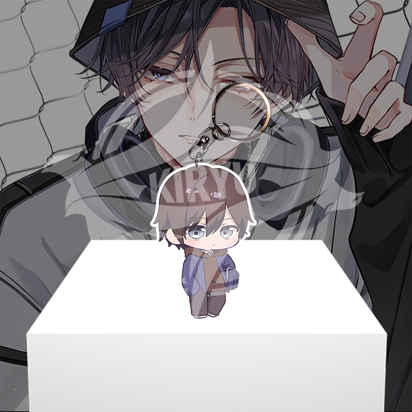 GANTUNGAN HP Anime Yamada kun to Lv 999 no koi wa suru Keychain - Yamada Akito Acrylic Keychain - พว