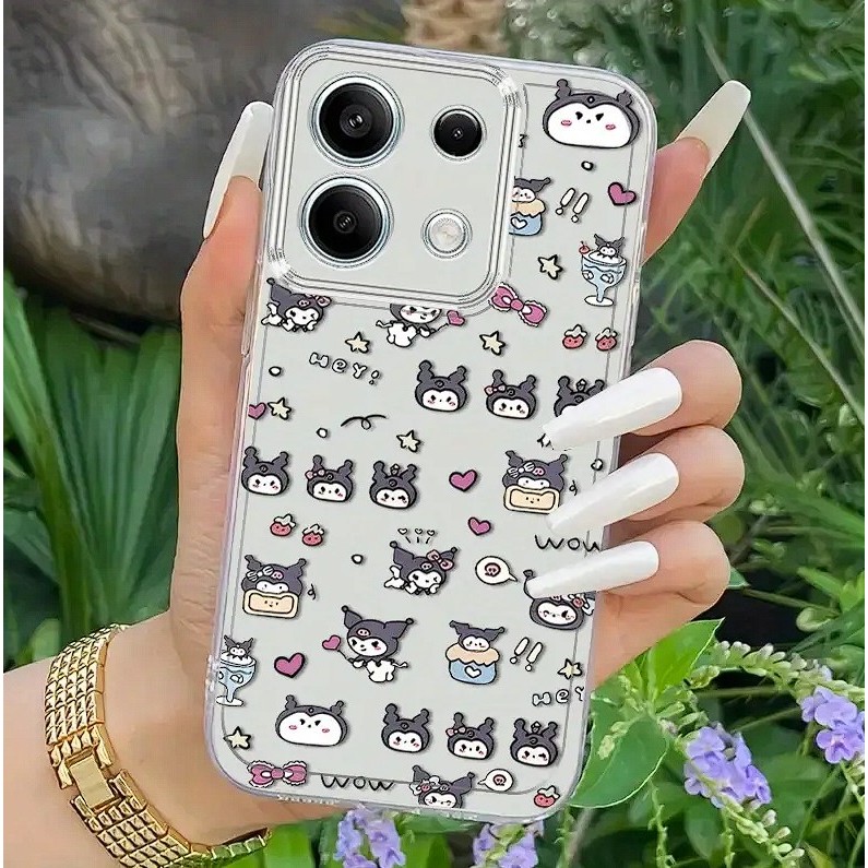เคสTPUโปร่งใสพร้อมรถน่ารัก MOTIF SUITABLEสําหรับXiaomi/REDMI/POCO/Mi10/Mi10T Mi11 LITE/PRO/Mi13T/13T