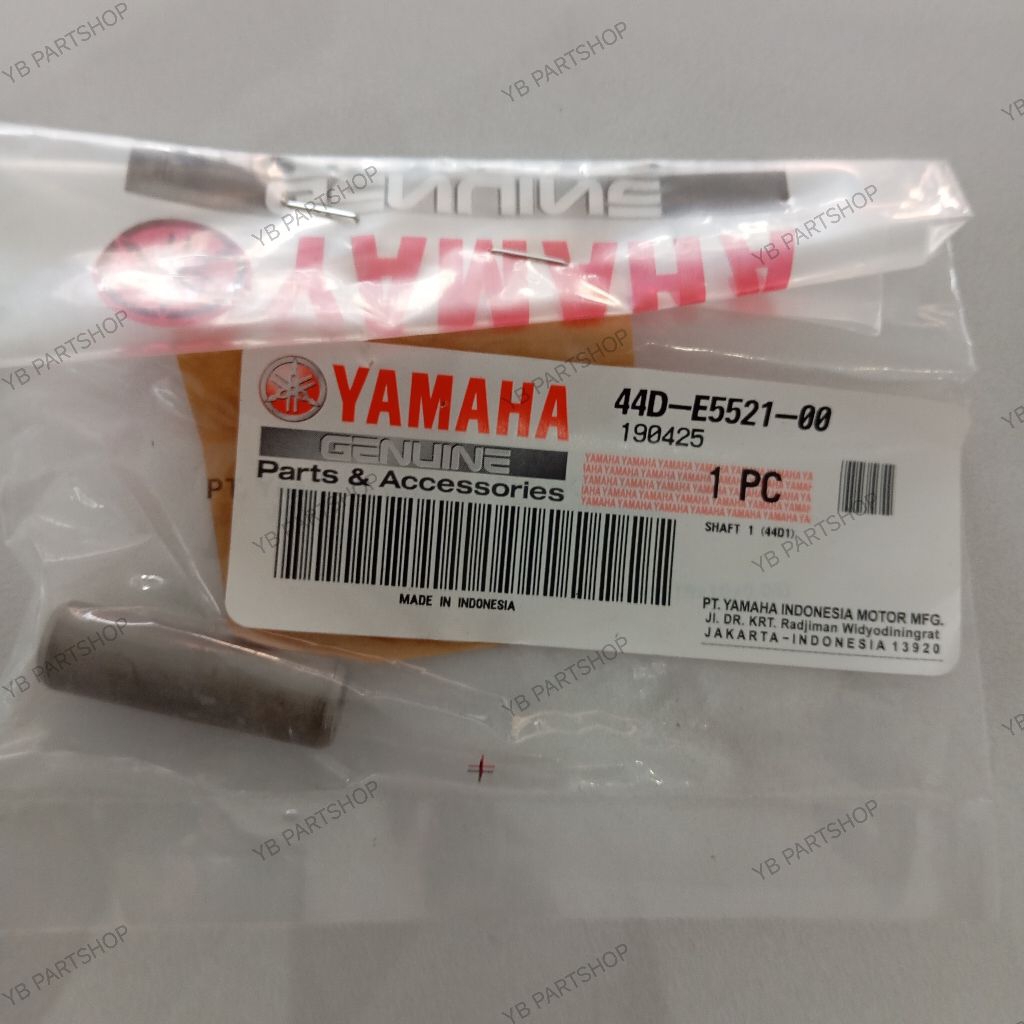 SHAFT 1 (44D1) / ปากกา PIN AS GEAR GER GEAR DOUBLE DOUBLE STARTER - XEON CARBON / XEON RC / GT 125 /