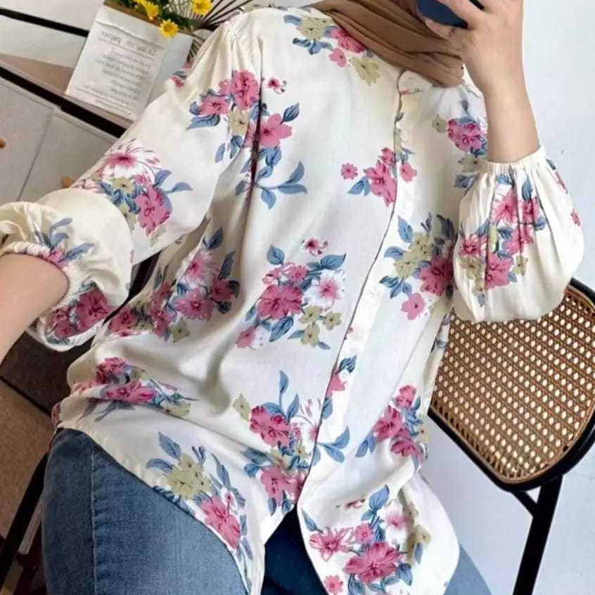 KAMEJA RAYON MOTIF SHIRT - VIRAL RAYON SHIRT - BESTSELLER RAYON SHIRT - เสื้อเชิ้ต CASUAL RAYON - เส