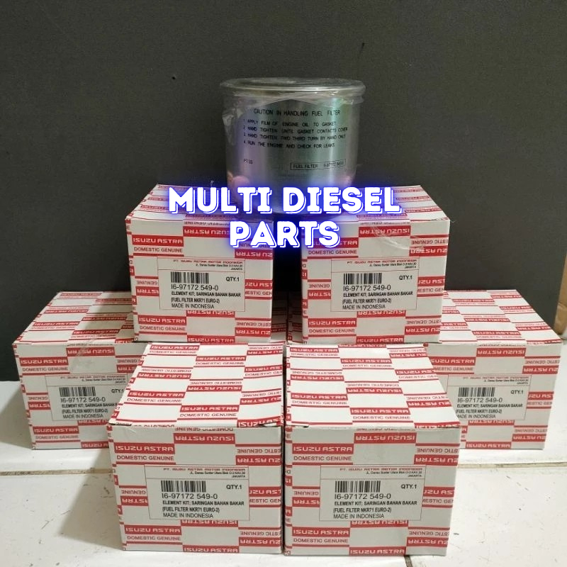 I6-97172-549-0 ELEMENT KIT; FUEL FILTER NKR71 EURO 2