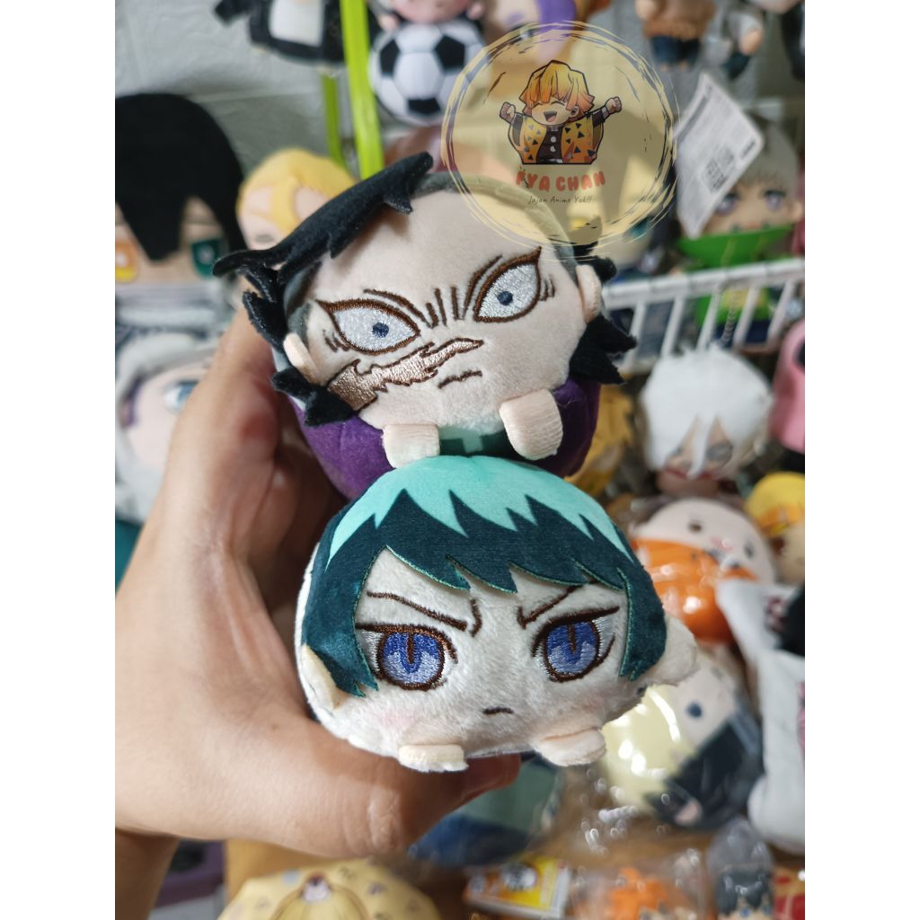 Genya Yushiro Mochi kororin พวงกุญแจตุ๊กตาอนิเมะ Demon Slayer