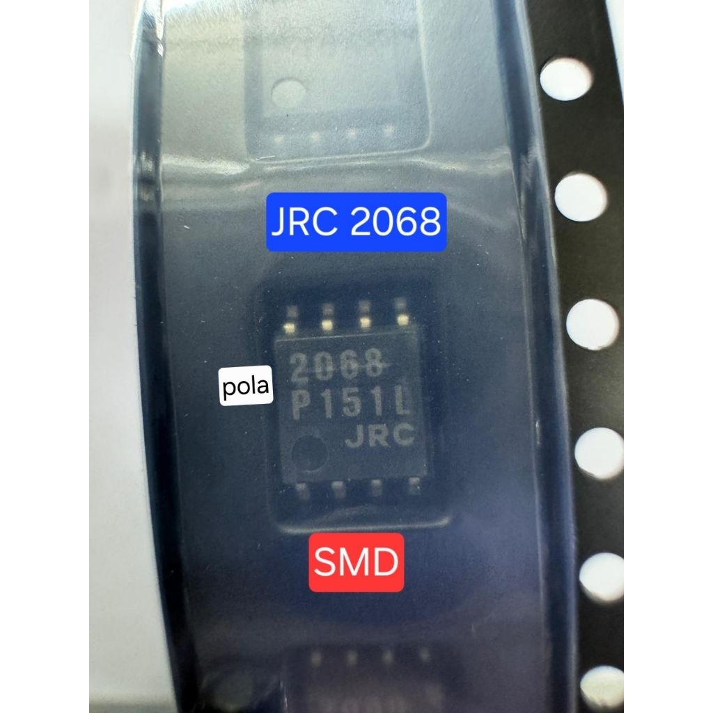 Ic JRC 2068 SMD JRC2068D GOOD NJM 2068