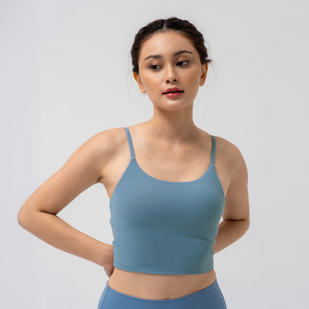 miniletics Feel Free Basic Crop Tank Bra Olahraga Wanita