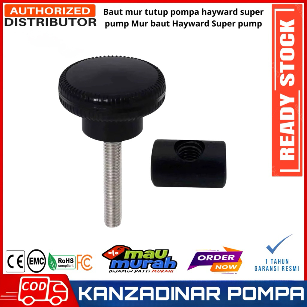 Hayward super pump cap nut bolt Hayward Super pump bolt nut