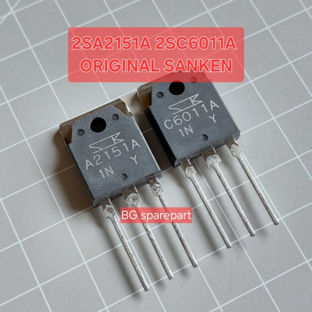 Sanken Alegro A2151A C6011A 2SA2151A 2SC6011A ของแท้