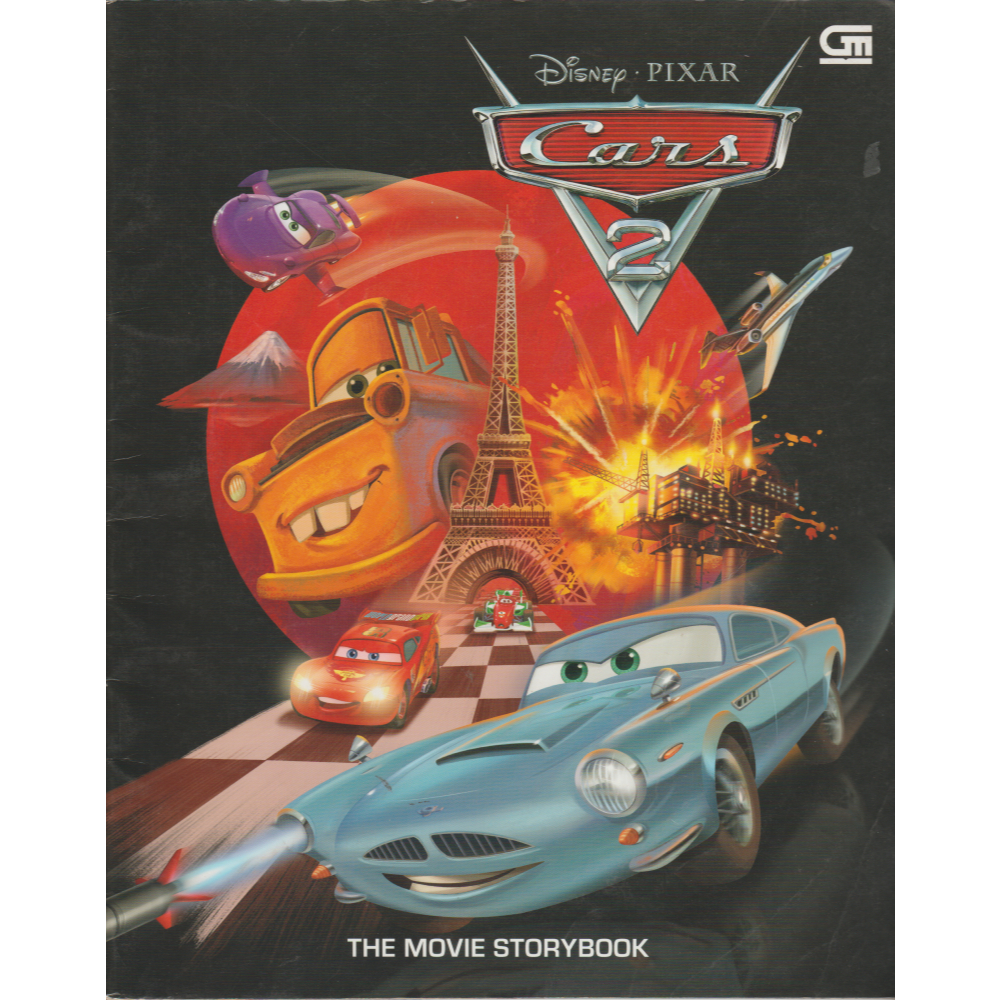 "CARS 2", The Movie Storybook, The secret agent of English Finn McMissile เพื่อให้โรงงานน้ํามันในช่ว